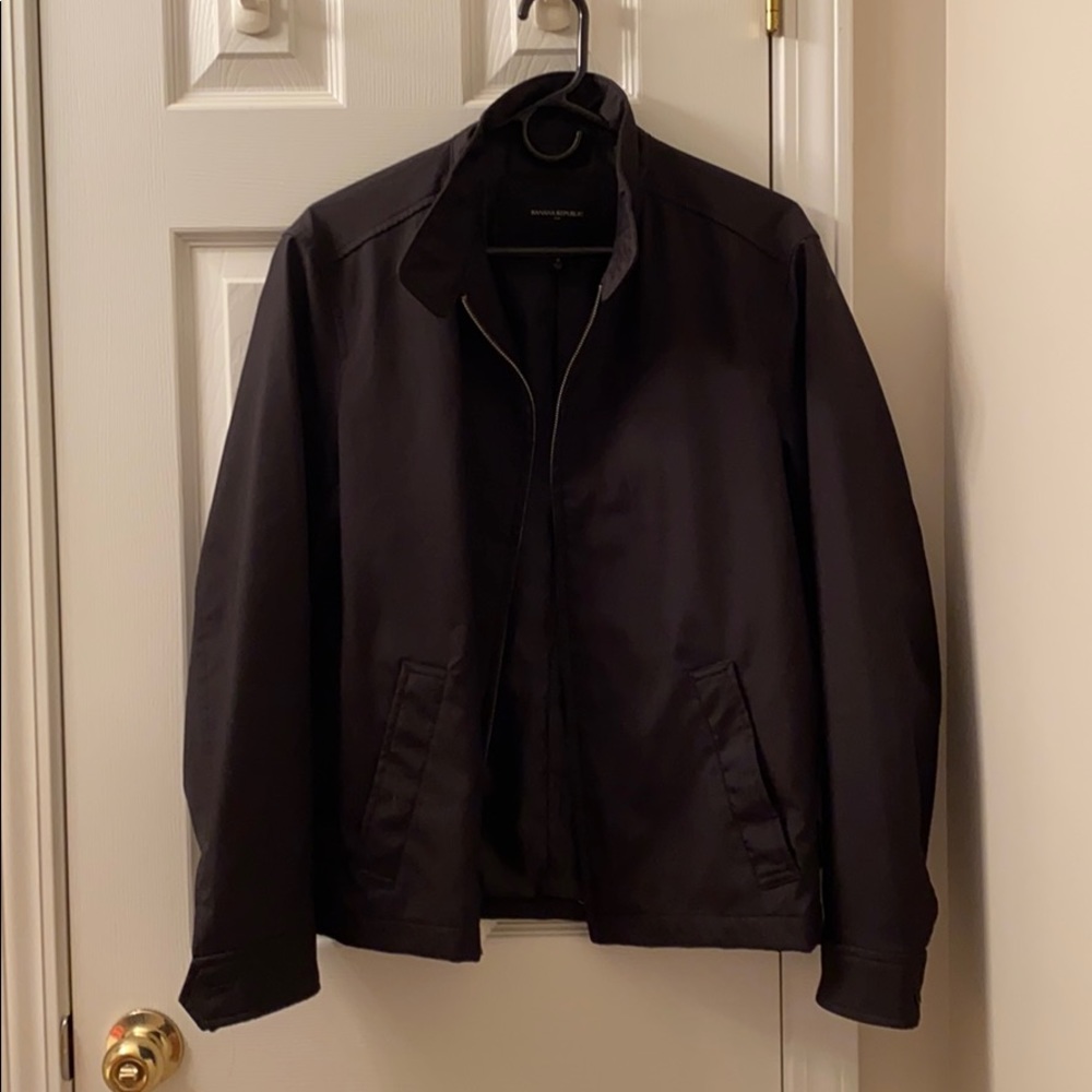 Black men’s banana republic jacket